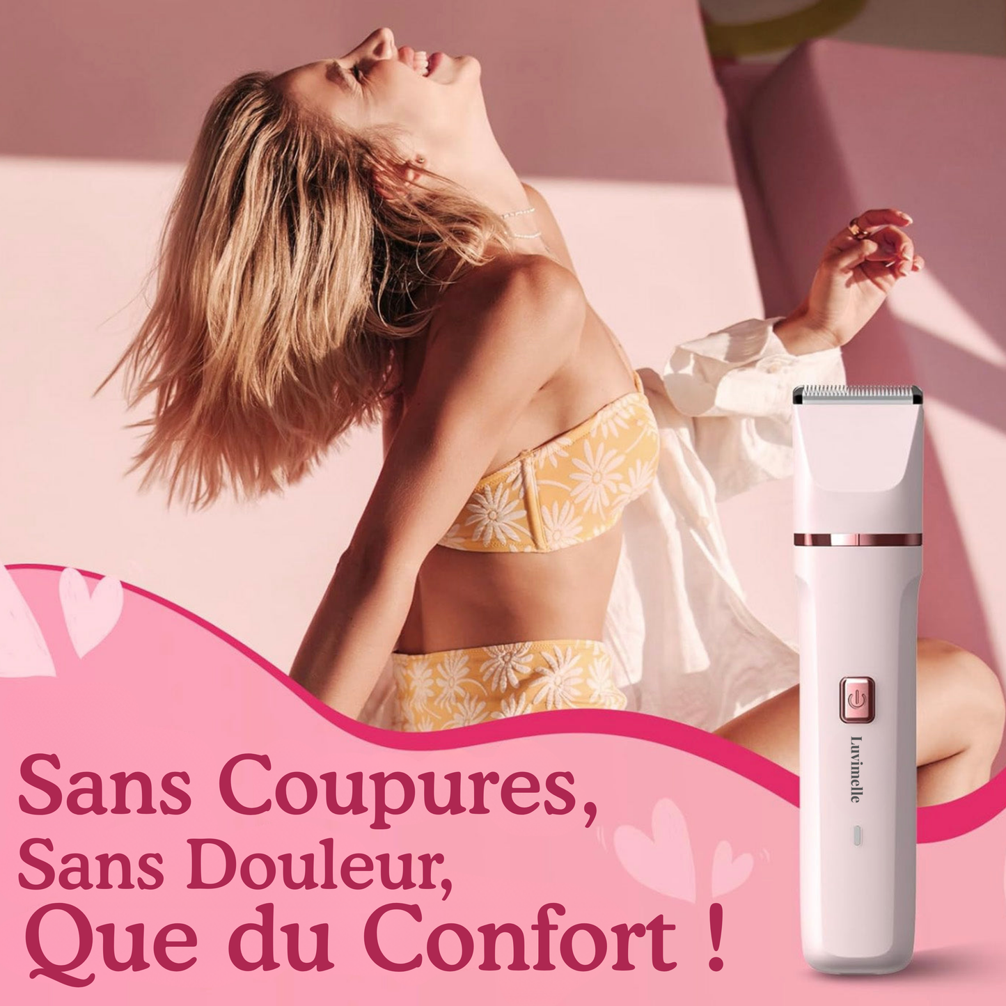 Luvimelle™ Épilateur & Tondeuse 2-en-1